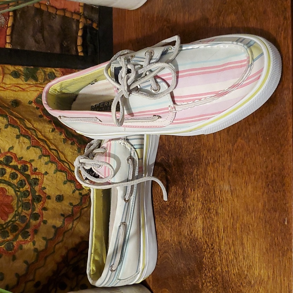 Rare Sperry Top-Sider Women's Multicolor Boat Shoes | Size 7
